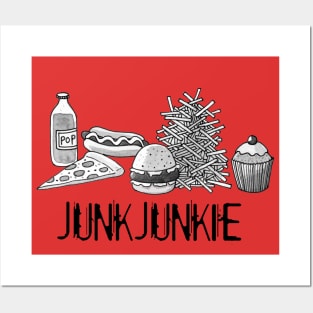 Junk Junkie Posters and Art